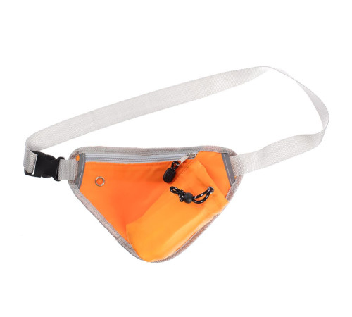 Сумка поясная с отделением для бутылки Waterun, оранжевая