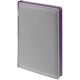 Ежедневник Spain Shall на заказ, недатированный, серый с фиолетовым