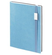 Ежедневник Vivian Metal, недатированный, голубой