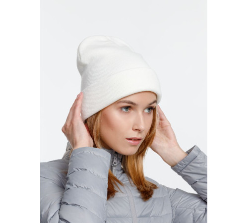 Шапка Urban Flow, молочно-белая