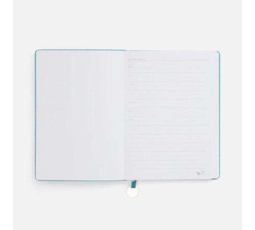 Ежедневник Lafite, недатированный, бирюзовый