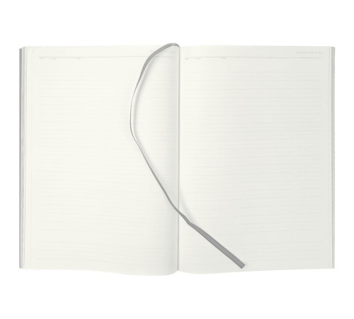 Ежедневник Flat Maxi, недатированный, серый