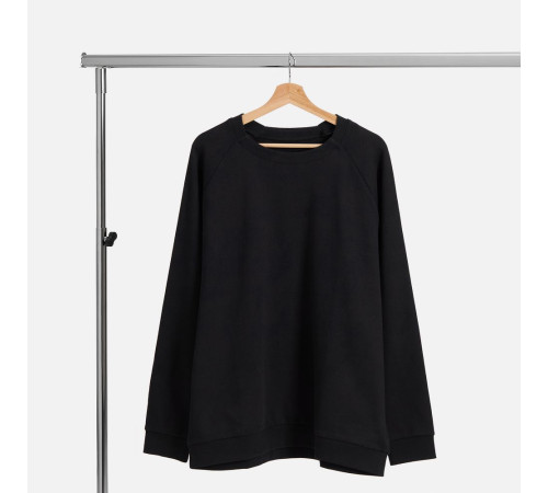 Свитшот унисекс Avenu, черный