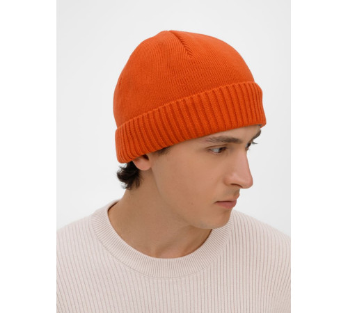 Шапка ComFleece, темно-оранжевая (кирпичная)