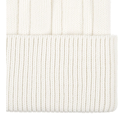 Шапка Knit Beat, белая (молочная)