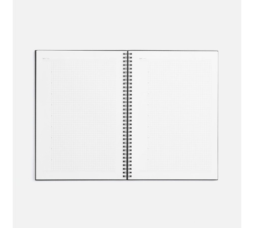 Ежедневник Notera Maxi, недатированный, черный