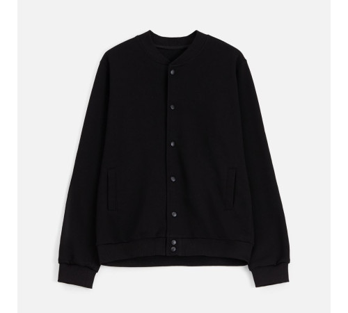 Бомбер унисекс Nuppu, черный