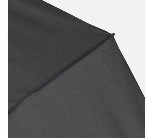 Зонт обратного сложения twoGether с двойным куполом, черный