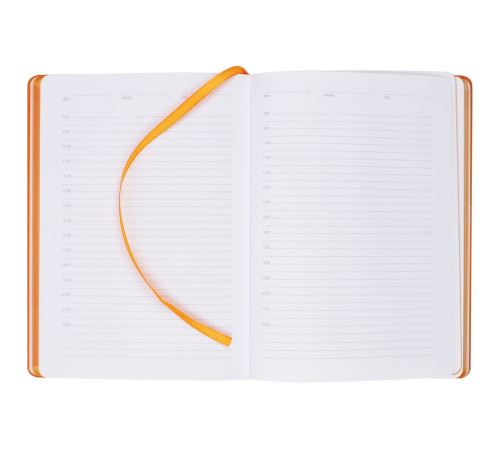 Ежедневник New Factor Metal, оранжевый
