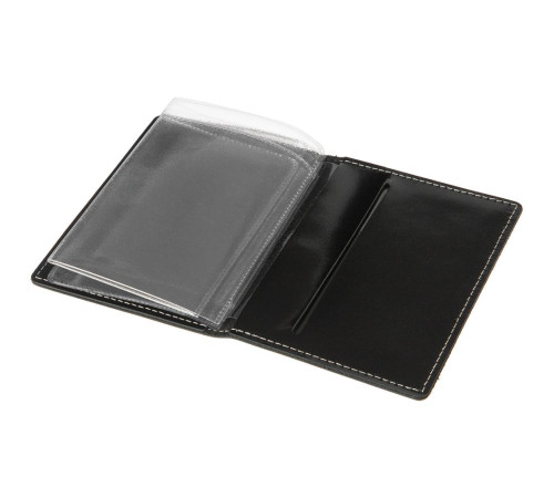 Обложка для автодокументов «Комфорт», черная