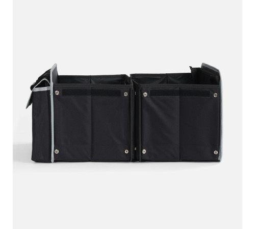 Органайзер в багажник с сумкой-холодильником Arranger, черный с серым