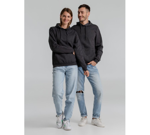 Толстовка с капюшоном Snake II черный меланж