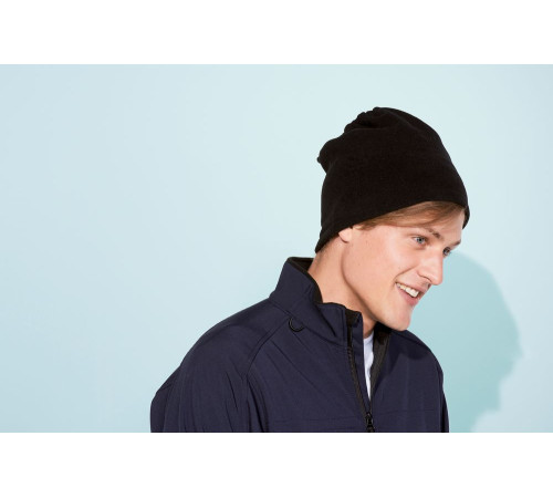 Шапка-шарф с утяжкой Blizzard, темно-синяя