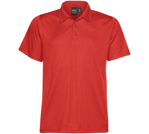 Рубашка поло мужская Eclipse H2X-Dry, красная