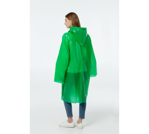 Дождевик-плащ BrightWay, зеленый