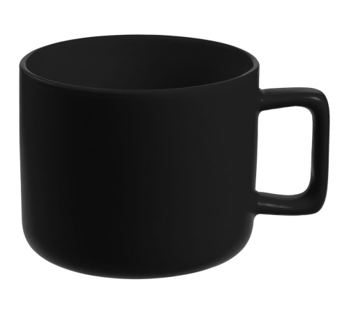 Чашка Jumbo, ver.2, матовая, черная