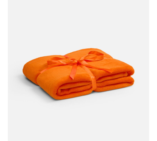 Плед Plush, оранжевый