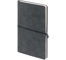Ежедневник Nubuk, недатированный, темно-серый