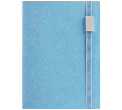 Ежедневник Vivian Metal, недатированный, голубой