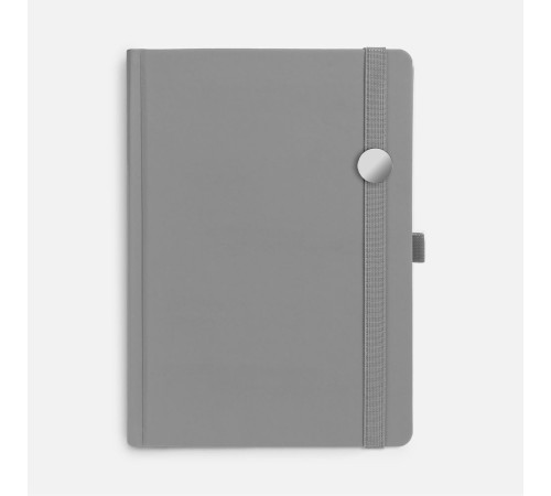 Ежедневник Favor Metal, недатированный, серый