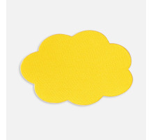 Наклейка тканевая Lunga Calum, L, желтая