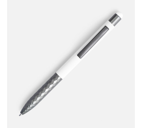 Ручка шариковая Digit Soft Touch со стилусом, белая