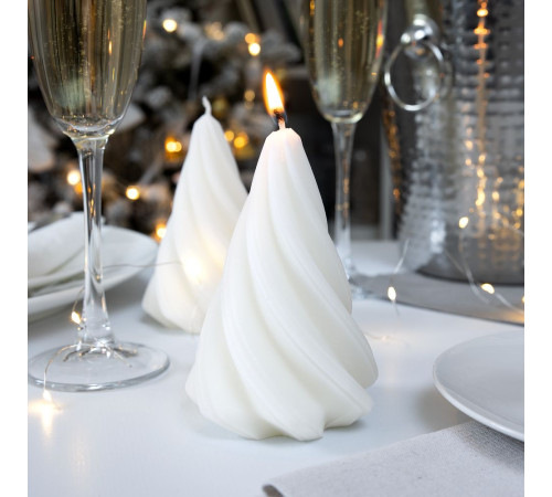 Свеча Sparklet, белая