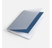 Блокнот на пружине Novalis, синий