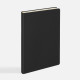 Ежедневник Flex Shall New, недатированный, черный