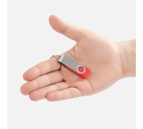 Флешка Twist, красная, 16 Гб