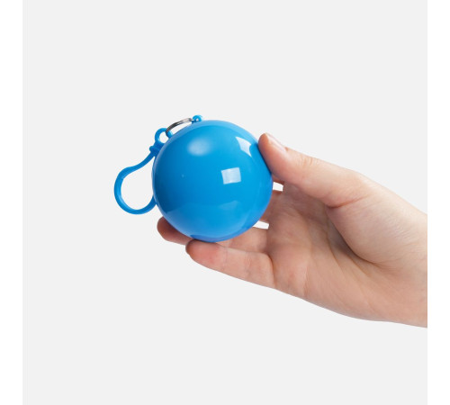 Дождевик в круглом футляре Nimbus, красный