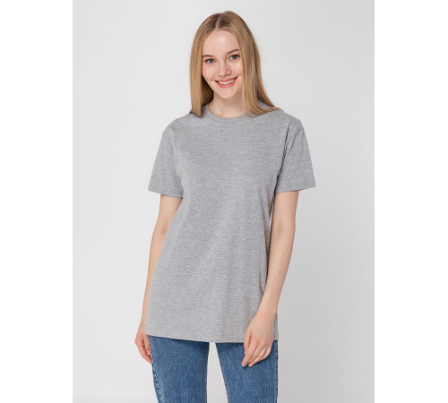 Футболка унисекс T-Bolka 160, серый меланж