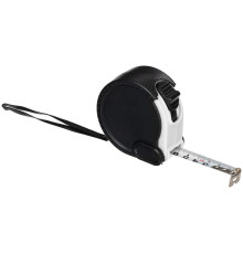 Рулетка Meter Plan, 3 м, черная с белым