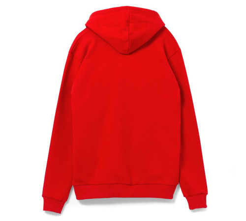 Толстовка на молнии с капюшоном Siverga Heavy, красная (алая)