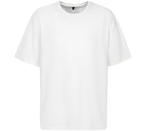 Футболка оверсайз «Чистая соль», молочно-белая