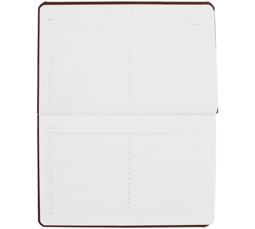 Еженедельник Urban, недатированный, коричневый