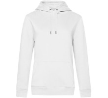 Толстовка с капюшоном женская Queen, белая