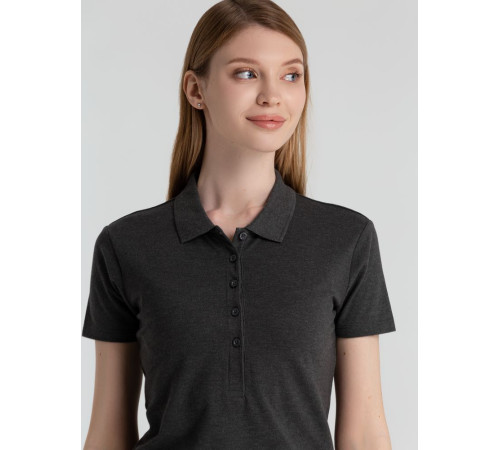 Рубашка поло женская Phoenix Women, темно-серый меланж