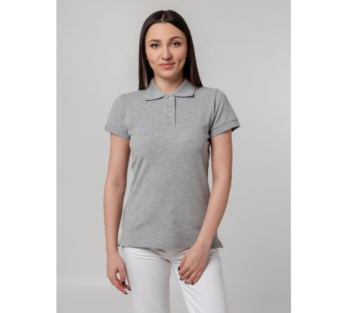 Рубашка поло женская Virma Premium Lady, серый меланж