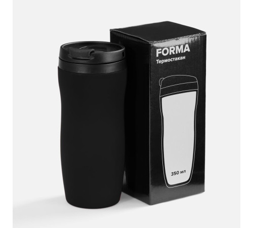 Термостакан Forma, черный