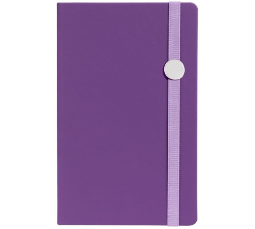 Блокнот Shall Round, фиолетовый