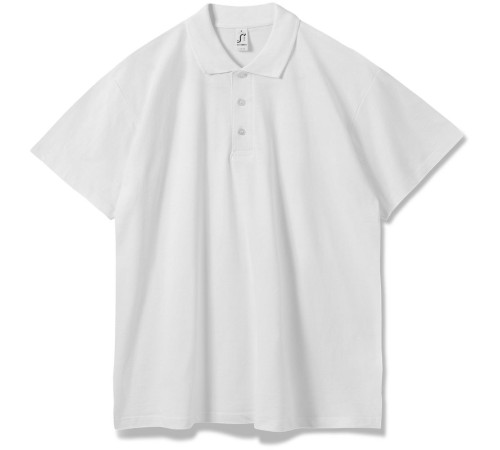 Рубашка поло мужская Summer 170, белая