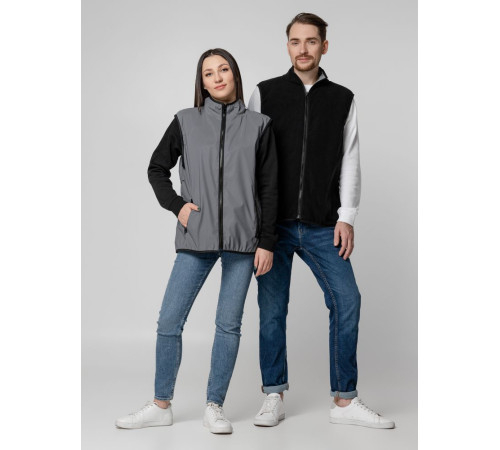 Жилет двусторонний Manifest из светоотражающей ткани, серый