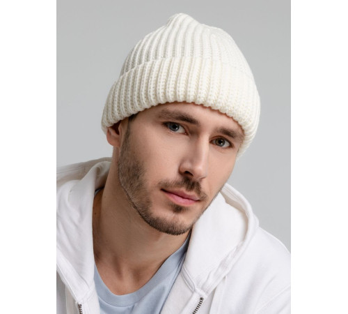 Шапка Nordkapp, молочно-белая