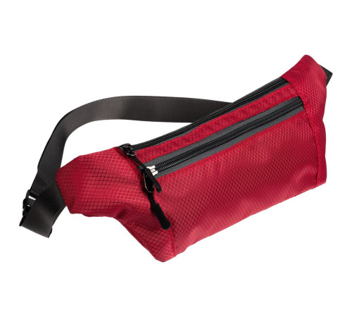 Спортивная поясная сумка Run for Fun, красная