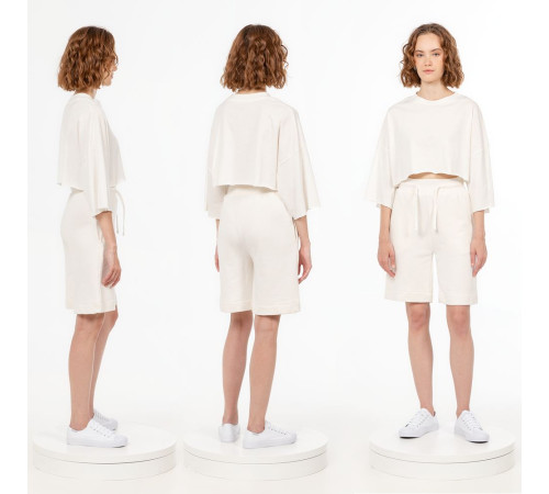 Шорты J3, молочно-белые