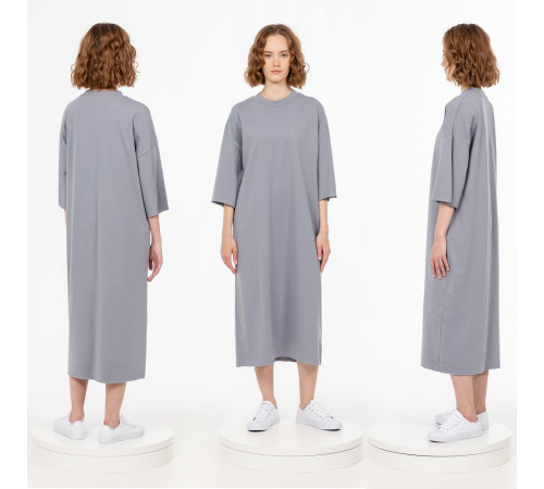 Платье D2, серое