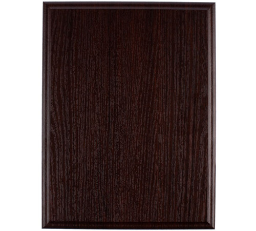 Плакетка Plaque, большая, вишня с золотистой пластиной