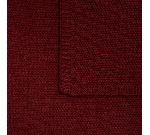 Плед Longview, темно-красный (винный)