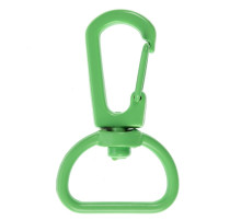 Застежка-карабин Snap Hook, M, зеленый неон